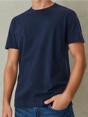 Футболка - темно-синій