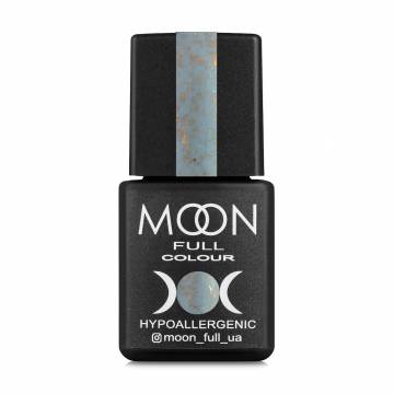 Каучуковая база для гель-лака Moon Full Leaf Rubber Base с поталью 04 Голубой, 8 мл Каучуковая база для гель-лака Moon Full Leaf Rubber Base с поталью 04 Голубой, 8 мл