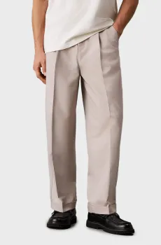 Мужские бежевые брюки TAILORED PANT Бежевый 33 Calvin Klein Jeans J30J326927