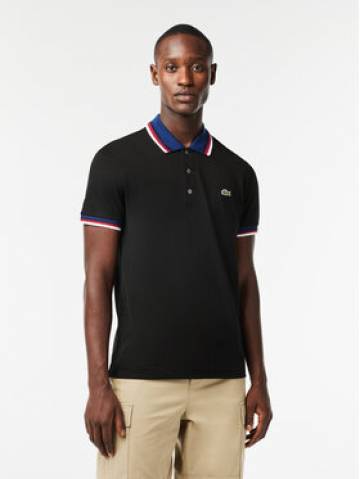 Lacoste Поло PH3461 Чорний Regular Fit Lacoste Поло PH3461 Чорний Regular Fit