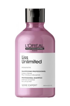 Шампунь LOreal Professionnel Serie Expert Liss Unlimited Prokeratin Shampoo для разглаживания непослушных волос, 300 мл