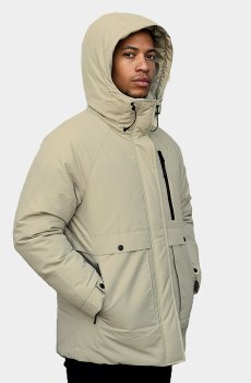 Зимняя куртка в бежевом цвете RC-RW-4-beige