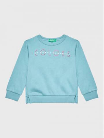 United Colors Of Benetton Світшот 35TMG105T Голубий Regular Fit United Colors Of Benetton Світшот 35TMG105T Голубий Regular Fit