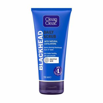 Скраб для лица Clean & Clear Blackhead Clearing Daily Scrub от черных точек, 150 мл Скраб для лица Clean & Clear Blackhead Clearing Daily Scrub от черных точек, 150 мл