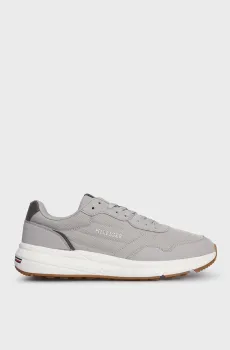 Мужские серые кроссовки FASTON MIX ESS Серый 40 Tommy Hilfiger FM0FM05141
