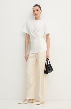 Pinko футболка для женщин из хлопка с эластаном