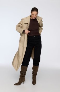 Reserved - Замшеві чоботи зі сборками - зелений - 120HS-87X