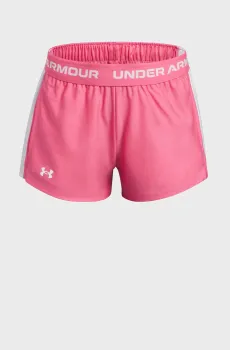 Детские розовые шорты G Tech Play Up Short Розовый 14 Under Armour 1390075-672