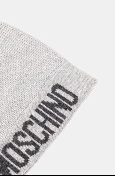 Шапка с шерстью Moschino