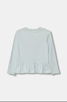 Хлопковый детский лонгслив Guess