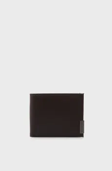 Мужской коричневый кожаный кошелек HARDWARE MINI CC Коричневый ONESIZE Tommy Hilfiger AM0AM13963