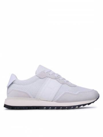 Tommy Jeans Снікерcи Runner Mix Material EM0EM01167 Білий Tommy Jeans Снікерcи Runner Mix Material EM0EM01167 Білий
