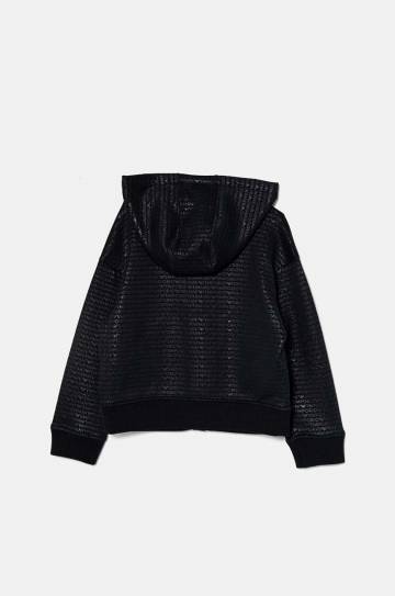 Детская кофта Emporio Armani цвет синий с капюшоном узор 6D4BJM 4JHYZ Детская кофта Emporio Armani цвет синий с капюшоном узор 6D4BJM 4JHYZ