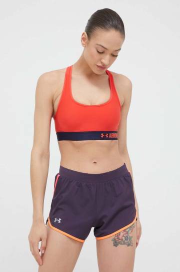 Шорты для бега Under Armour Fly-By 2.0 цвет серый однотонные средняя посадка Шорты для бега Under Armour Fly-By 2.0 цвет серый однотонные средняя посадка