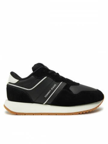 Tommy Jeans Снікерcи Tjw Eva Retro Runner EN0EN02771 Чорний Tommy Jeans Снікерcи Tjw Eva Retro Runner EN0EN02771 Чорний