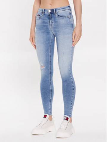 Tommy Jeans Джинси Nora DW0DW16043 Голубий Skinny Fit Tommy Jeans Джинси Nora DW0DW16043 Голубий Skinny Fit