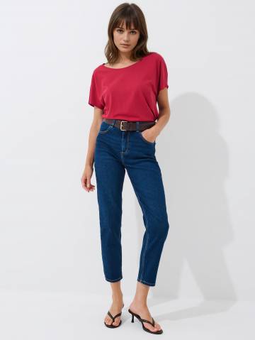 Mohito - Джинси мом slim - сталевий синій - 40