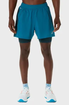 Мужские бирюзовые шорты Бирюзовый XXL Asics 2011D245-302