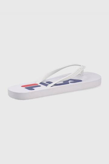Вьетнамки Fila Troy женские цвет белый на плоском ходу Вьетнамки Fila Troy женские цвет белый на плоском ходу