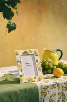 Фоторамка з лимонним мотивом - різнобарвний