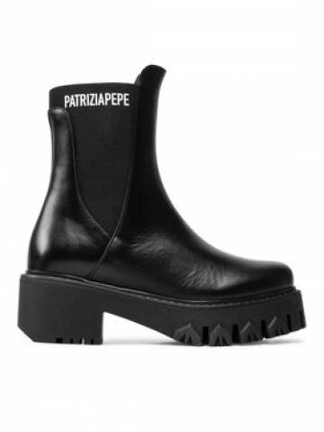 Patrizia Pepe Ботильйони CY9814/L011-K103 Чорний Patrizia Pepe Ботильйони CY9814/L011-K103 Чорний