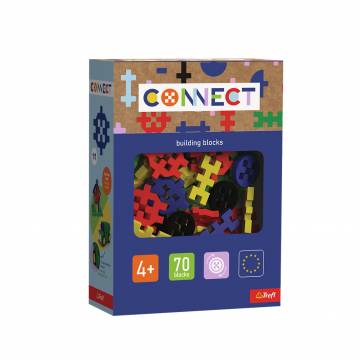 Детский конструктор Trefl Connect Boys, от 4 лет, 70 деталей (61987) Детский конструктор Trefl Connect Boys, от 4 лет, 70 деталей (61987)