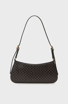 Женская черная сумка с узором SMALL Черный ONESIZE Calvin Klein LV04F3324G