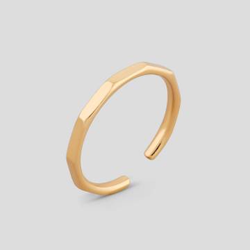 Серебряные кольца с позолотой Minimal 10365-16,5п Серебряные кольца с позолотой Minimal 10365-16,5п