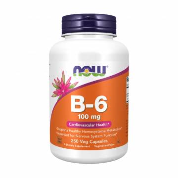 Витамин B6 NOW foods Vitamin B6 100 мг, 250 капсул Витамин B6 NOW foods Vitamin B6 100 мг, 250 капсул