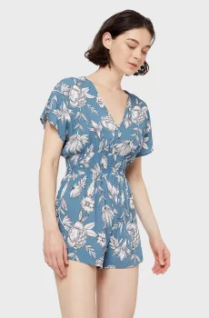 Женский синий комбинезон BLUE NOTE Синий M Etam 6509739