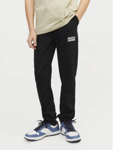 Jack&Jones Junior Спортивні штани Gordon 12257312 Чорний Slim Fit Jack&Jones Junior Спортивні штани Gordon 12257312 Чорний Slim Fit