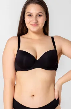 Женский черный бюстгальтер Черный 80B brabrabra SLZ24001108