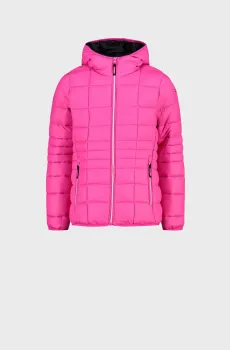 Детская розовая куртка JACKET FIX HOOD TAFFETA Розовый 164 CMP 34Z3445-B818