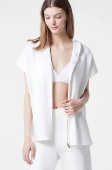 Женское белое худи ALIA Белый L Etam 6535704