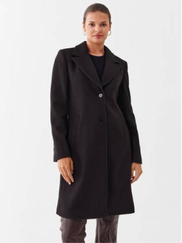 Liu Jo Демісезонний плащ MF3104 T4612 Чорний Regular Fit Liu Jo Демісезонний плащ MF3104 T4612 Чорний Regular Fit