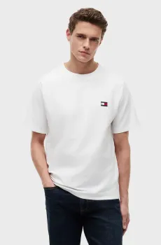 Мужская белая футболка ELEVATED Белый XL Tommy Hilfiger MW0MW42396