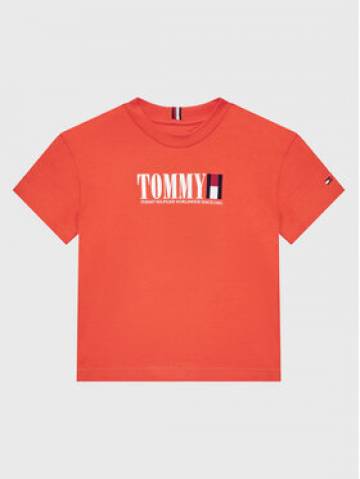 Tommy Hilfiger Футболка KB0KB07788 D Оранжевий Regular Fit Tommy Hilfiger Футболка KB0KB07788 D Оранжевий Regular Fit
