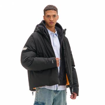 Cropp - Куртка з капюшоном - чорний Cropp - Куртка з капюшоном - чорний