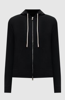 Черная спортивная куртка Miked из шерсти