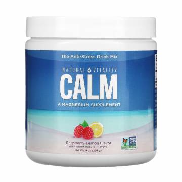Антистресс Natural Vitality CALM The Anti-Stress Drink Mix со вкусом малины и лимона, в порошке, 226 г Антистресс Natural Vitality CALM The Anti-Stress Drink Mix со вкусом малины и лимона, в порошке, 226 г