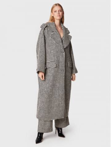ROTATE Вовняне пальто Sparkly Houndstooth RT1904 Кольоровий Oversize ROTATE Вовняне пальто Sparkly Houndstooth RT1904 Кольоровий Oversize
