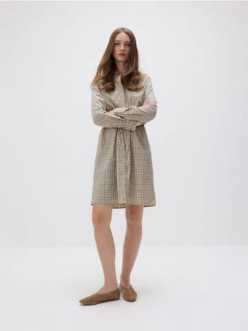 Reserved - Картата мінісукня - різнобарвний - 119EZ-MLC Reserved - Картата мінісукня - різнобарвний - 119EZ-MLC