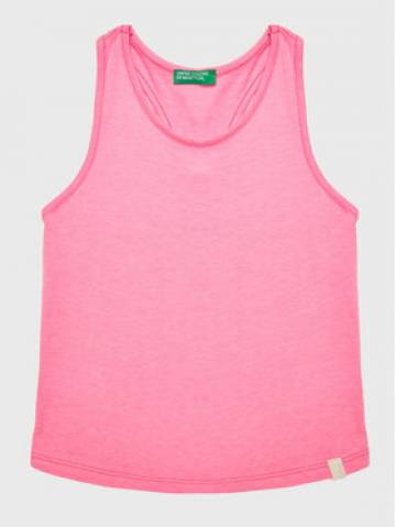 United Colors Of Benetton Топ 37YKGH00F Рожевий Regular Fit United Colors Of Benetton Топ 37YKGH00F Рожевий Regular Fit