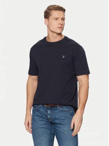 Gant Футболка Original Shield 2003295 Cиній Regular Fit Gant Футболка Original Shield 2003295 Cиній Regular Fit