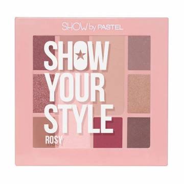 Палетка теней для век Pastel Show Your Style Eyeshadow Palette 10 цветов, 465 Rosy, 17 г Палетка теней для век Pastel Show Your Style Eyeshadow Palette 10 цветов, 465 Rosy, 17 г