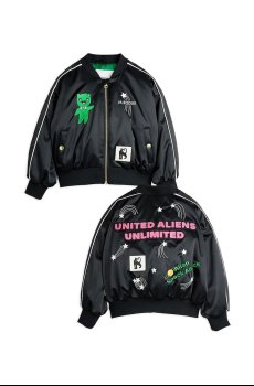 Детская куртка-бомбер Mini Rodini United aliens