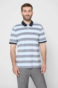 Мужское поло в полоску Разноцветный L Pierre Cardin PC.-C5 21424.2116
