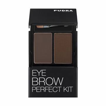 Тени для бровей Pudra Cosmetics Eye Brow Perfect Kit 02, 4.2 г Тени для бровей Pudra Cosmetics Eye Brow Perfect Kit 02, 4.2 г