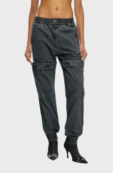 Женские темно-серые карго P-RIDE Серый 42 Diesel A14539 0SKAM