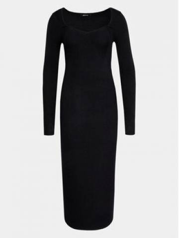 Gina Tricot Трикотажна сукня 20522 Чорний Slim Fit Gina Tricot Трикотажна сукня 20522 Чорний Slim Fit